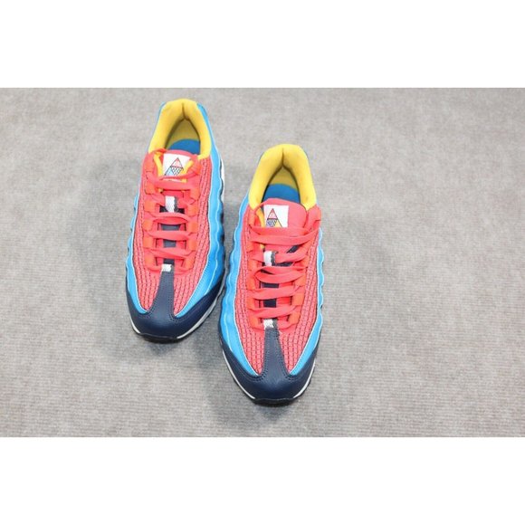Nike Air Max 95 Now Boys Size 6.5Y Multicolor Athletic Shoes Sneakers AV2289-600 - Picture 10 of 16